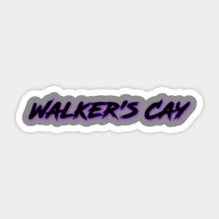 Walker's Cay Sticker